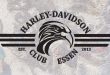 Harley-Davidson Club Essen organiseert openingsrit op zaterdag 10 mei 2025