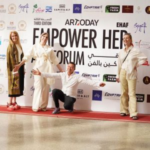 Jorg Van Daele was curator bij Empower Her Art Forum