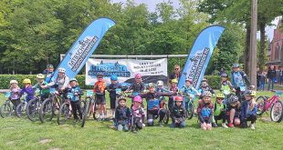 Sport en samenspel stonden centraal tijdens mountainbike initiatie voor meisjes