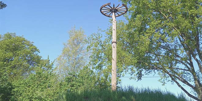 Het rad aan de Raaiberg vraagt om opknapbeurt