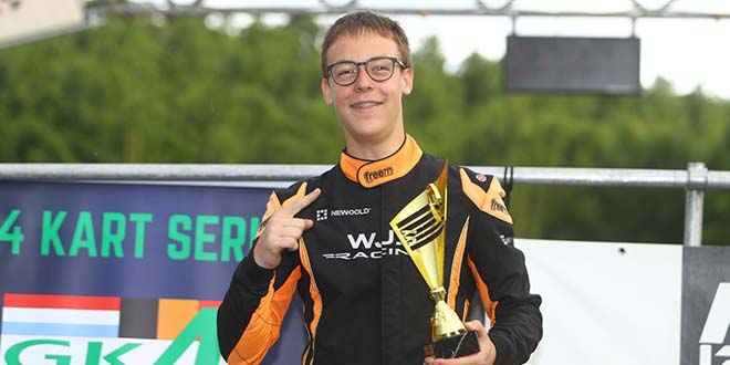 Karttopper Roberto Baas verovert tweede podium in Kerpen