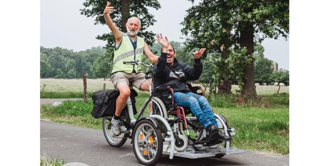 Rolstoelfiets voortaan helemaal gratis te gebruiken