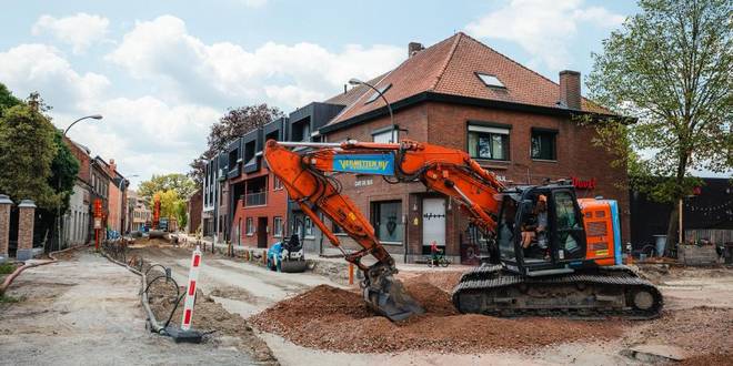 Dorpsstraat stand van zaken tijdens het bouwverlof