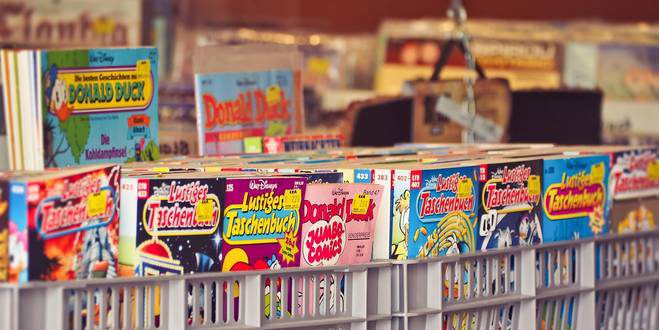 Boekenmarkt op zaterdag 30 augustus