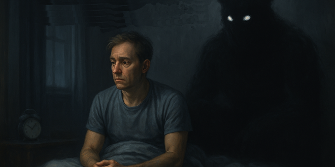 Monster in de nacht - Het stille monster van de slapeloosheid