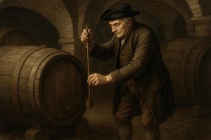 Pegelaar - een oud en vergeten beroep - In de kelder bij tonnen bier of wijn