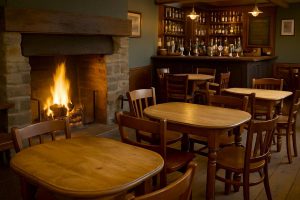 Vakantie Zuid-West-Wales - Pub met haardvuur
