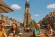Weekendje Delft - Kerk en markt - gezellig iets drinken