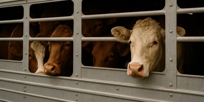 dierenleed slachthuizen onderweg