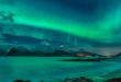 Lapland vakantie Zweden Långforsen - noorderlicht - poollicht